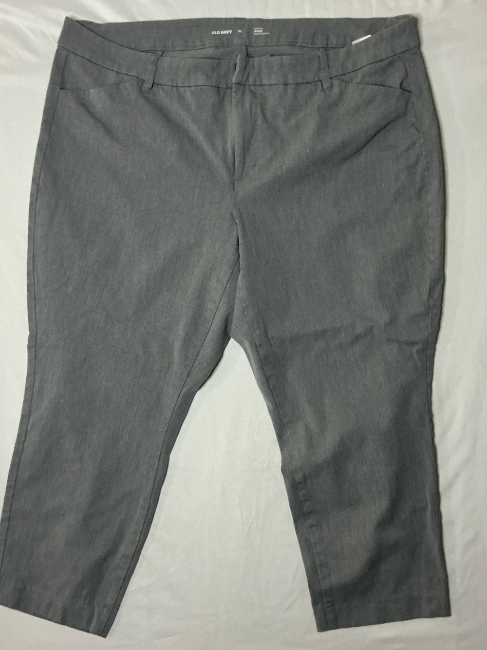 Old Navy womens Charcoal Gray Straight Dress Pants